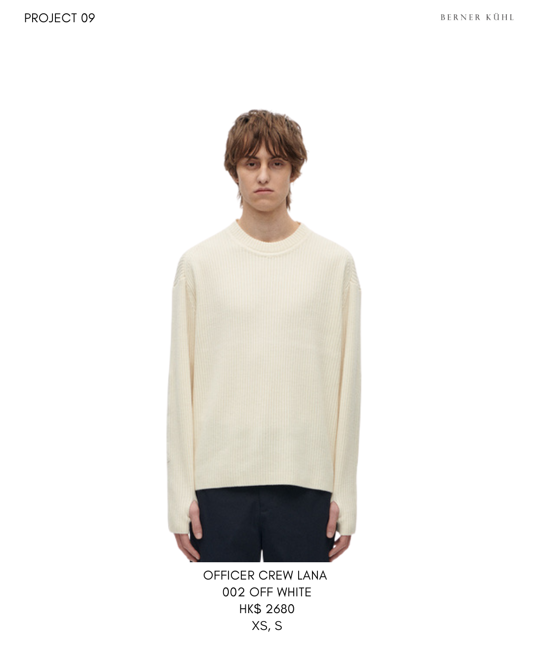 Officer Crew Lana 002 off white