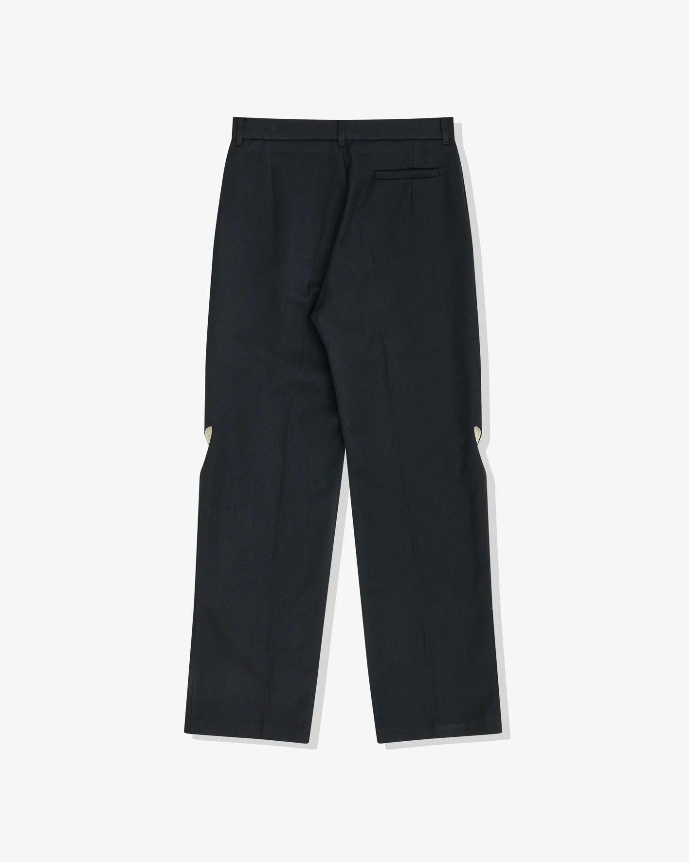 Slashed Trousers in BLACK