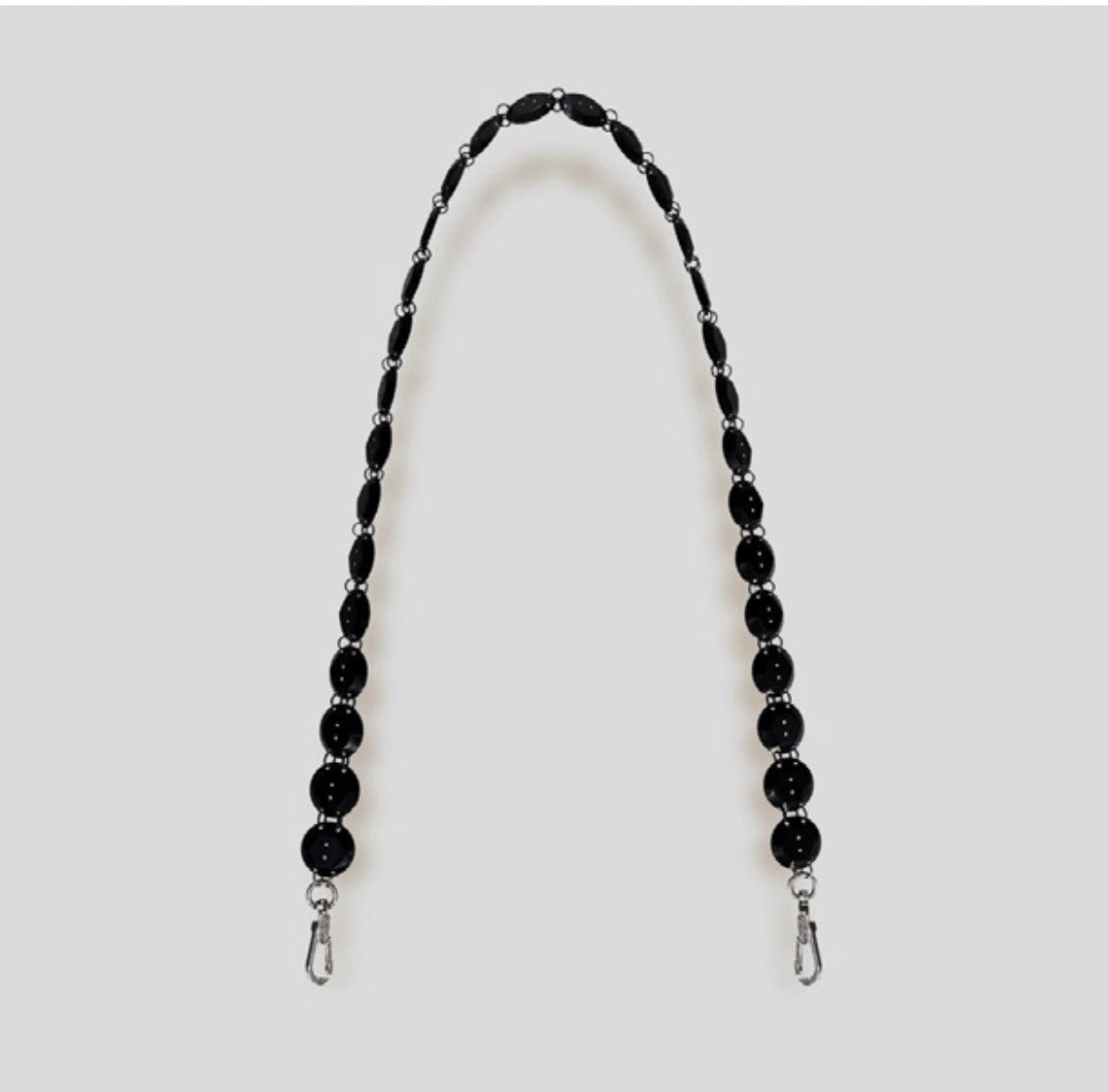 SEQUIN STRAP IN METALIC