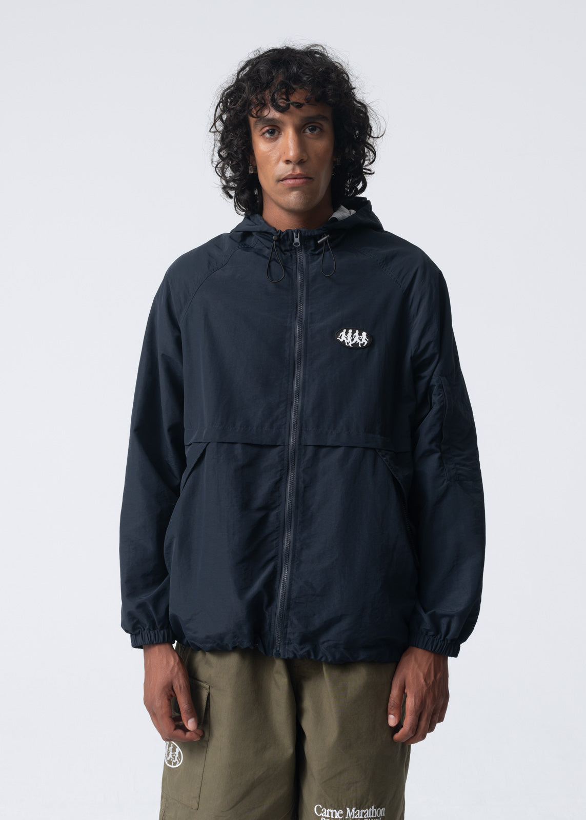 BIG THING IN THE RAIN — NAVY BLUE