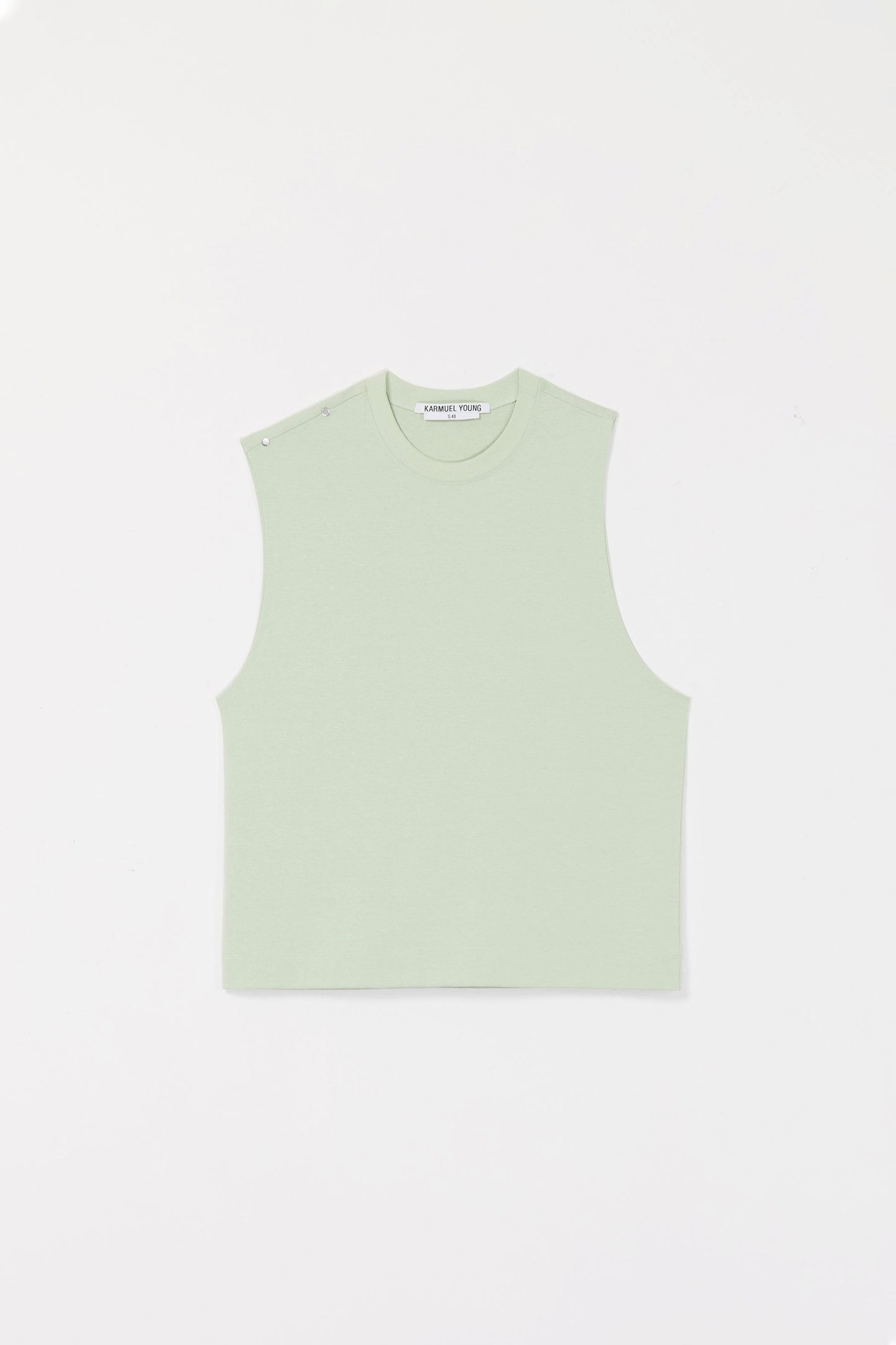 MINT ASYMMETRIC TANK TOP WITH ADJUSTABLE SHOULDER LINE