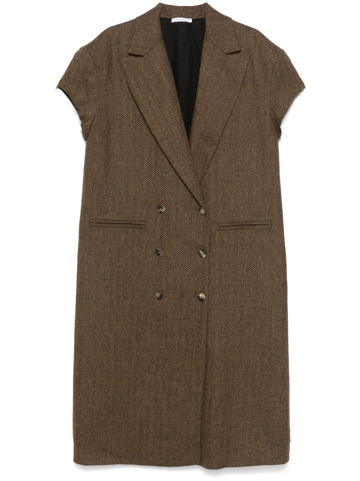 TAGLIO COAT - HERRINGBONE MELANGE WOOL