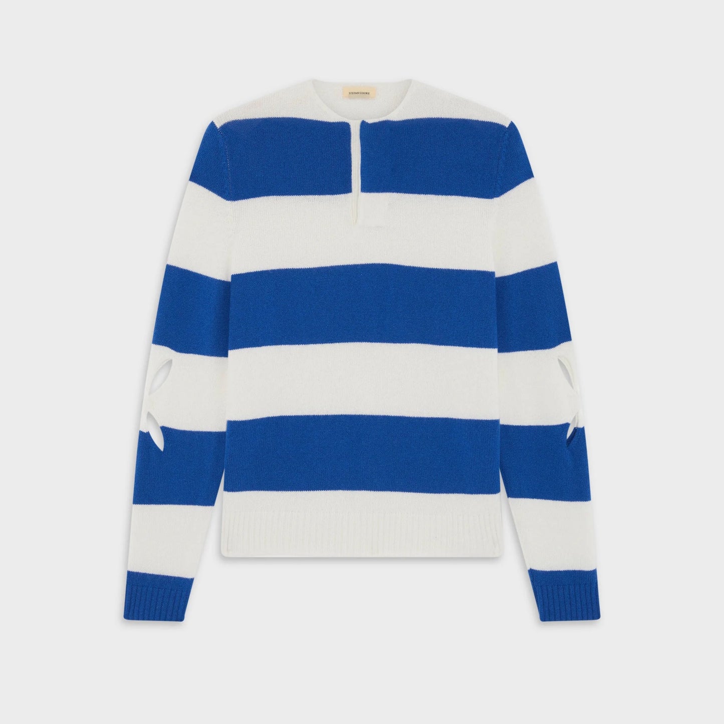 RUGBY JUMPER IN BLUE & WHITE