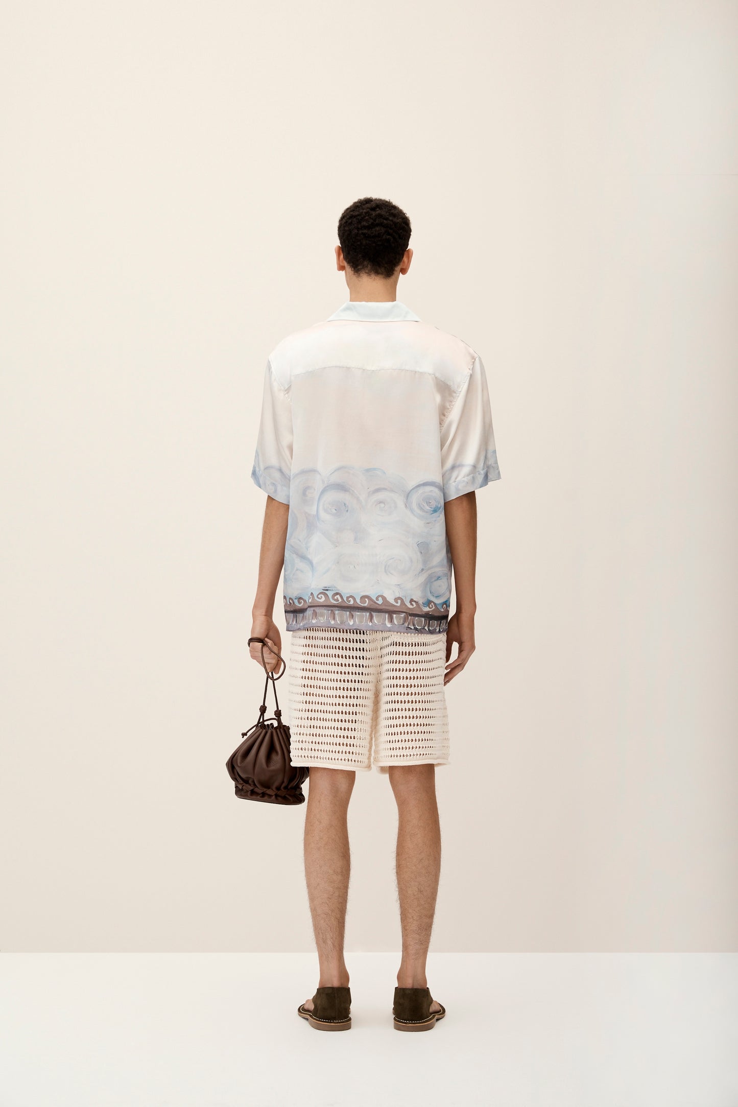 OCEAN VESTIBULE BOXY SHORT SLEEVE SHIRT