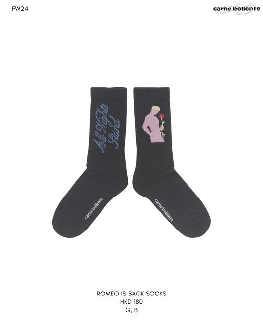 Romeo is Back socks