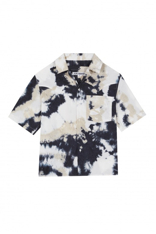 THE SHORT SLEEVE WESTERN SHIRT IN TIE & DYE