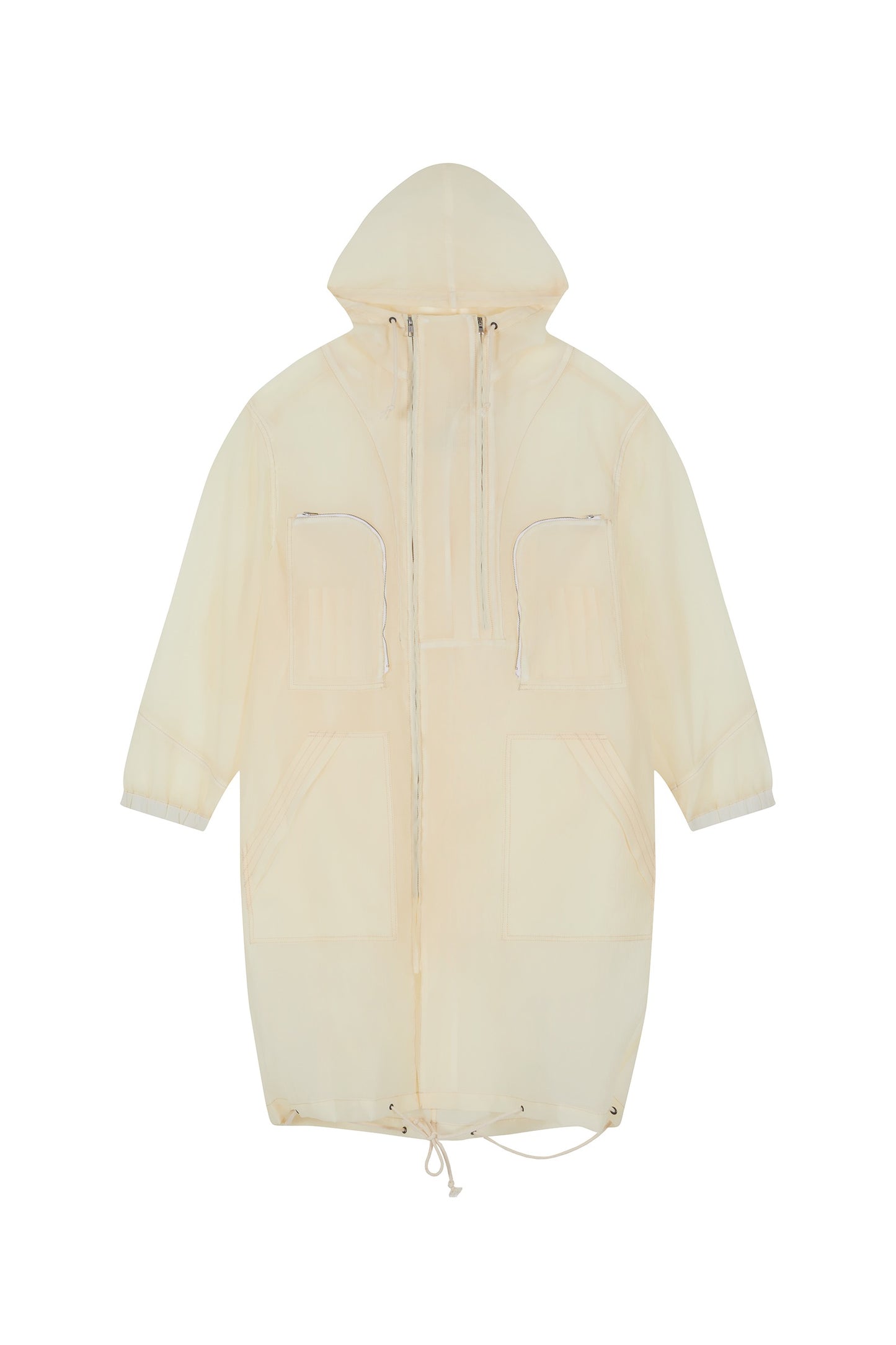 MOUNTAIN PARKA IN OFF-WHITE