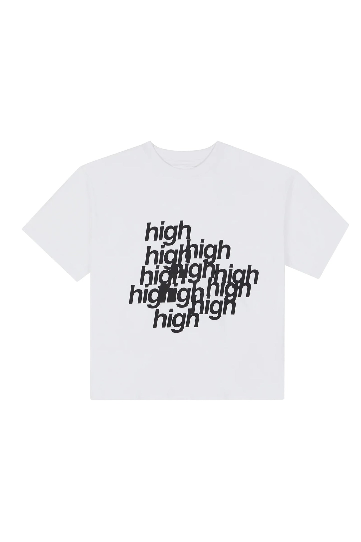 THE "HIGH" PRINTED TEE