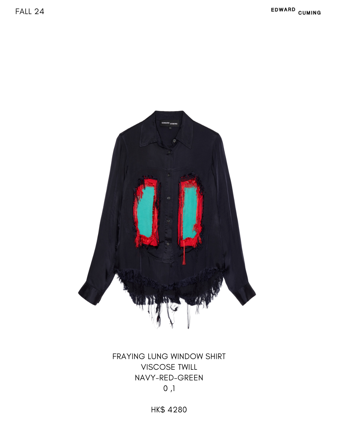 FRAYING LUNG WINDOW SHIRT