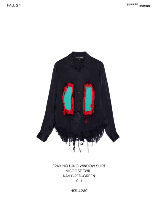 FRAYING LUNG WINDOW SHIRT