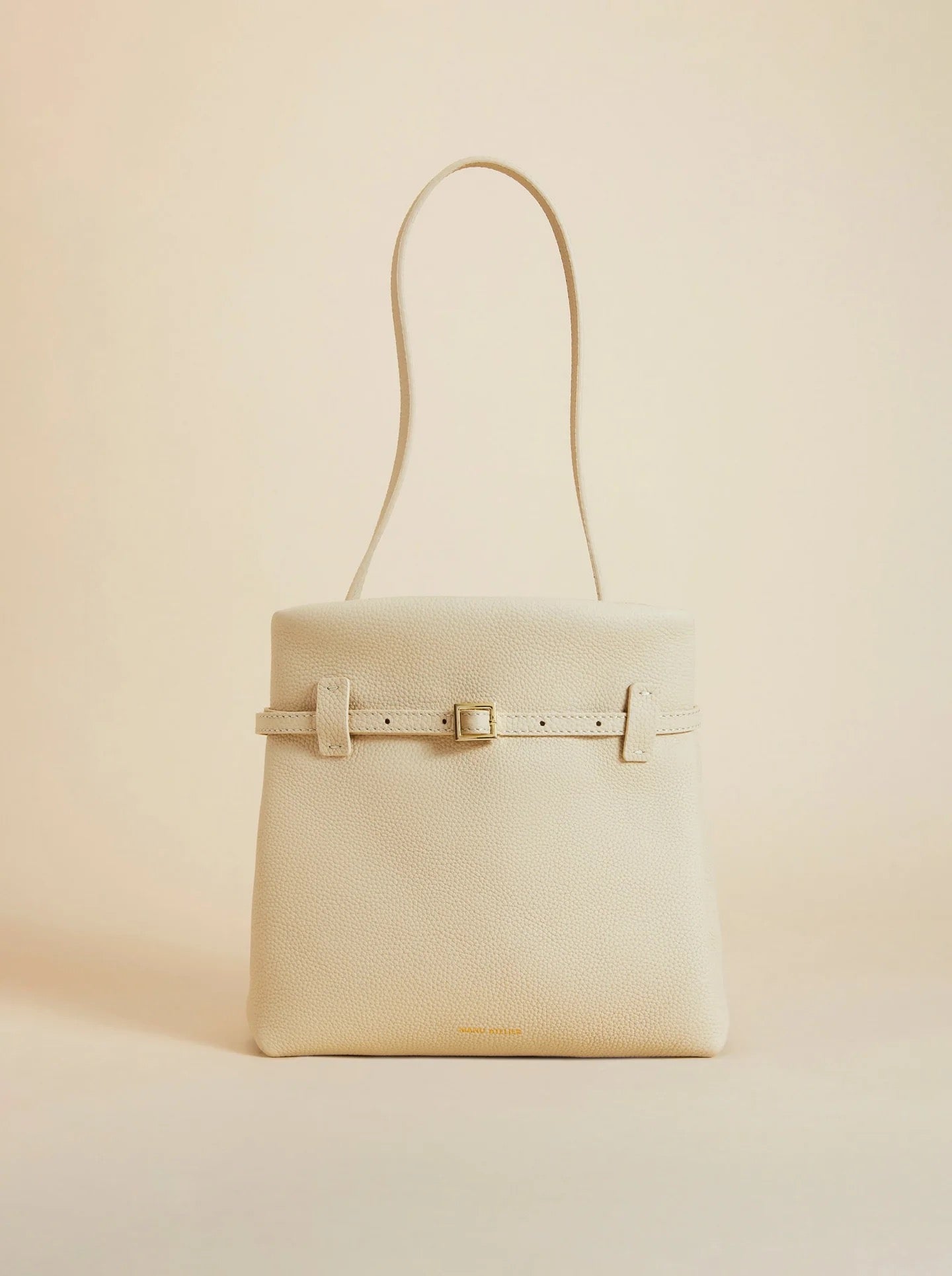 Mini Tote du Jour Bag Vanilla Grained