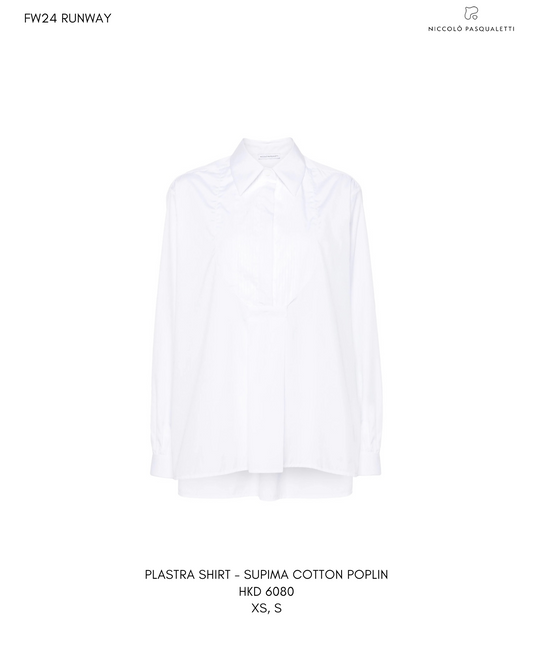 PLASTRA SHIRT - SUPIMA COTTON POPLIN