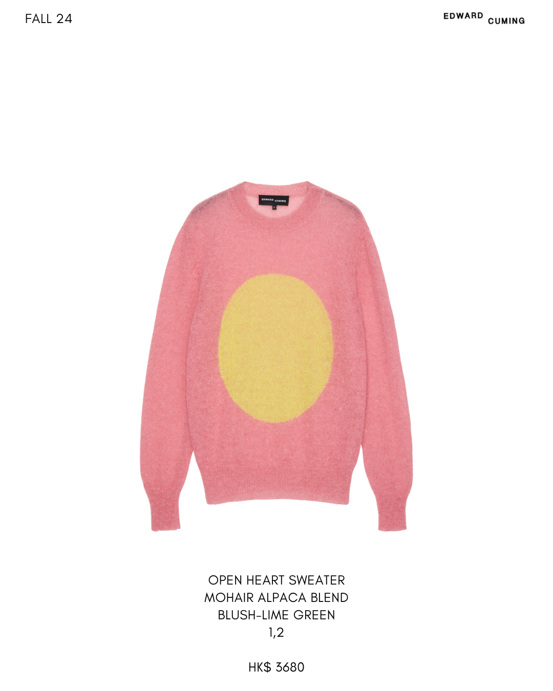 OPEN HEART SWEATER