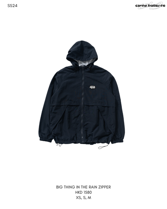 BIG THING IN THE RAIN — NAVY BLUE